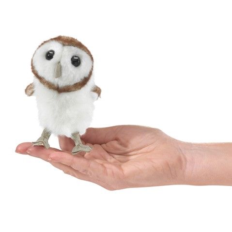 Mini Owl Barn Finger Puppet