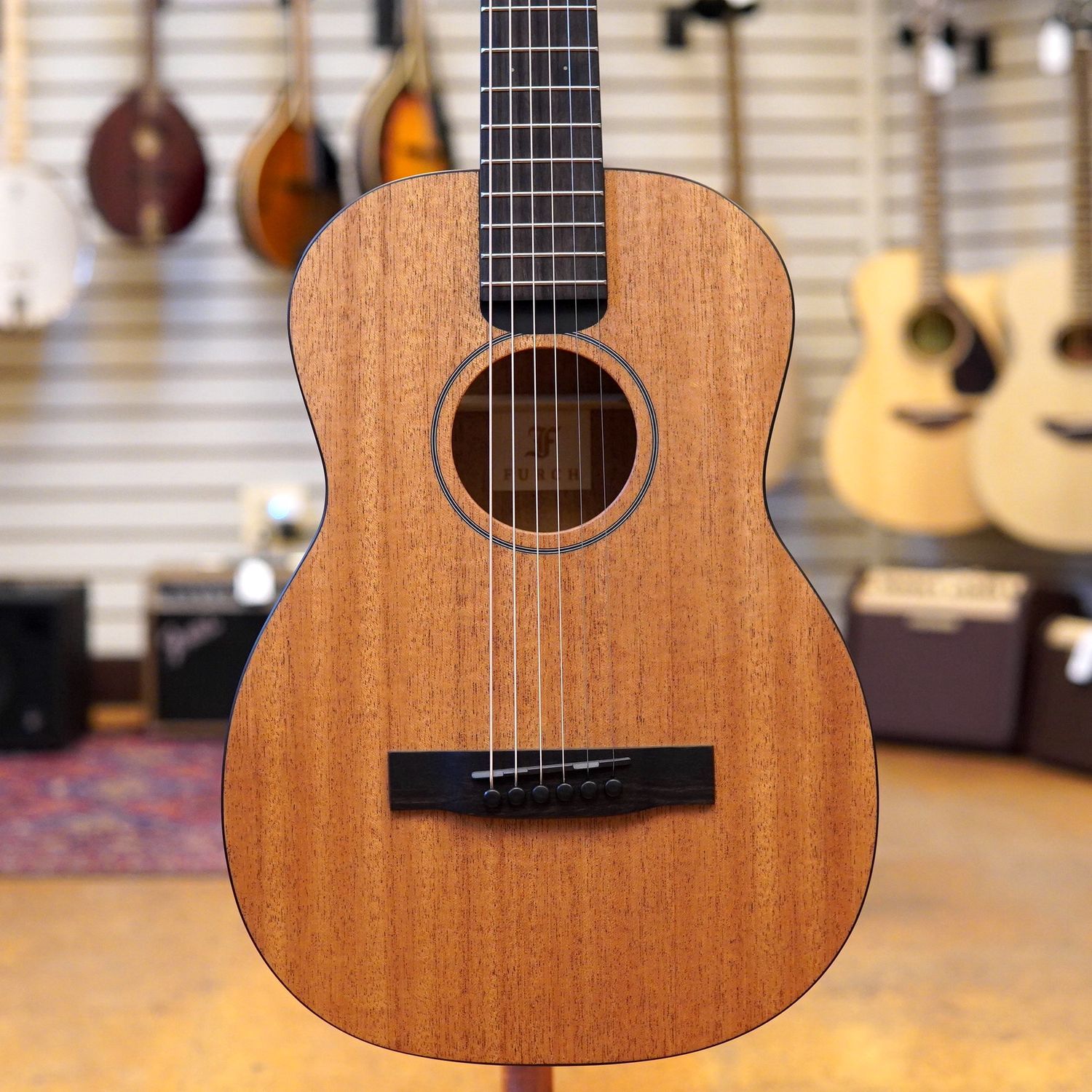 Furch LJ10-MM Little Jane Mahogany Foldable Travel Guitar w/Padded Gig Bag