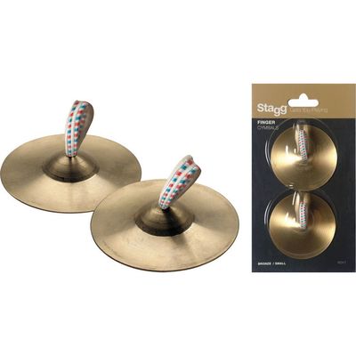 Stagg Finger Cymbal, Bronze, 7cm