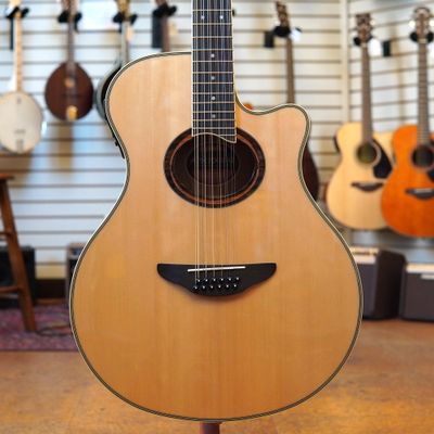 Yamaha APX700II-12 Thinline Acoustic-Electric 12-String Guitar Natural