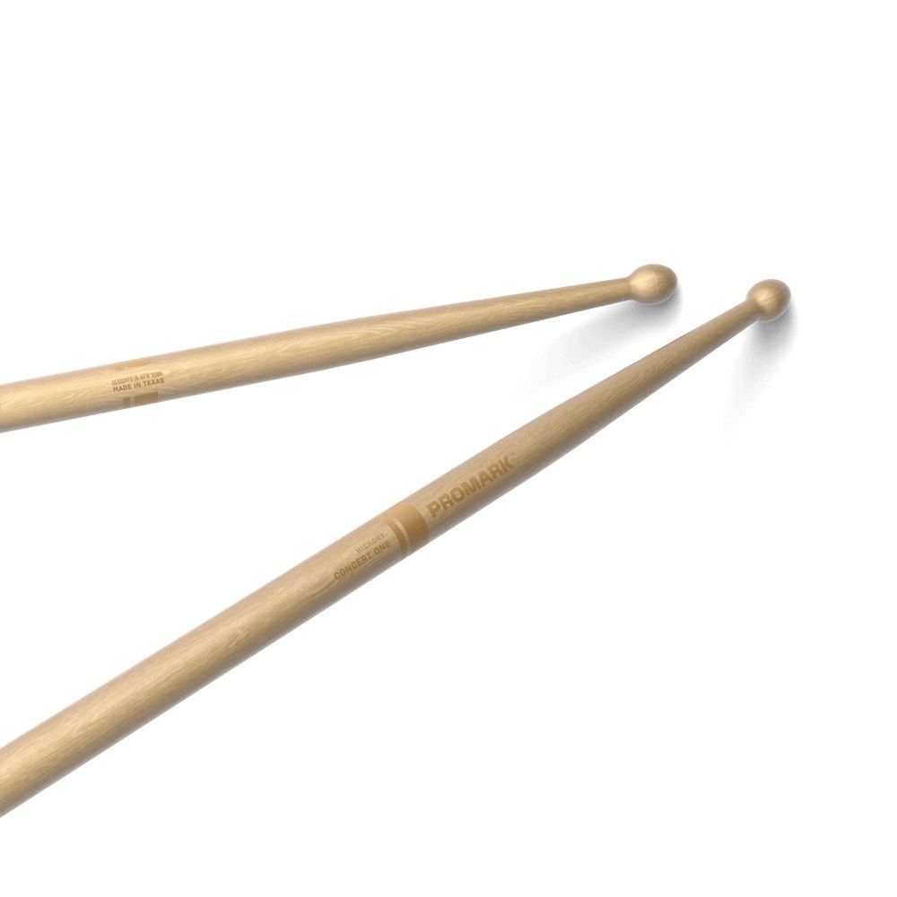 ProMark 2B Concert One Wood-Tip Drumsticks, Lacquered Hickory
