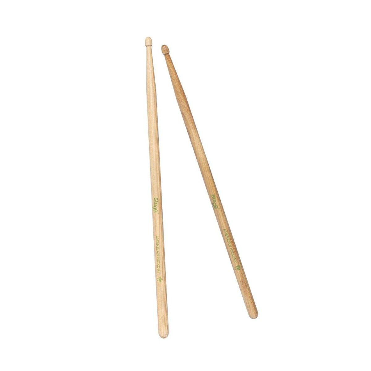 Stagg 7A V Series Nylon-Tip Drumstick, Hickory
