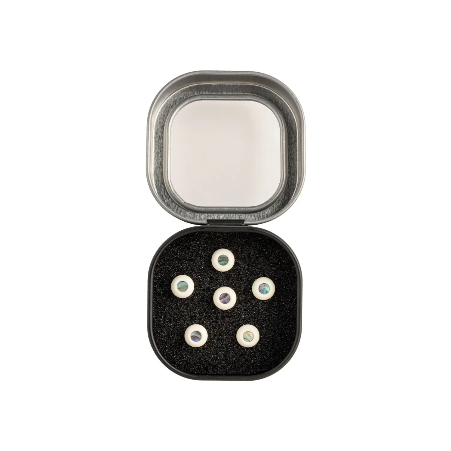 LUXE BY MARTIN Bridge Pins Bone with Pearl