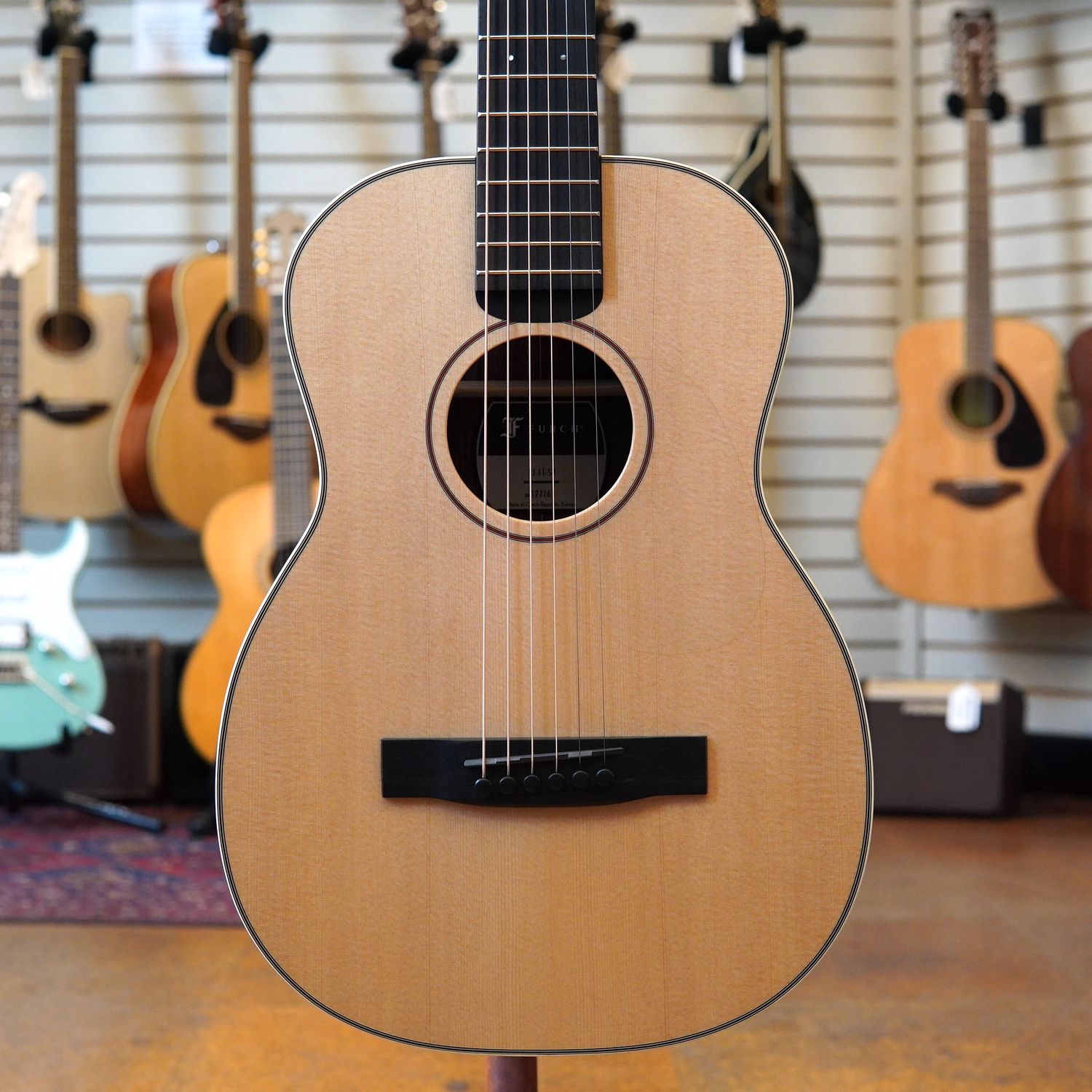 Furch LJ11-SR Little Jane Sitka Spruce/Rosewood Foldable Acoustic Travel Guitar w/Padded Gig Bag