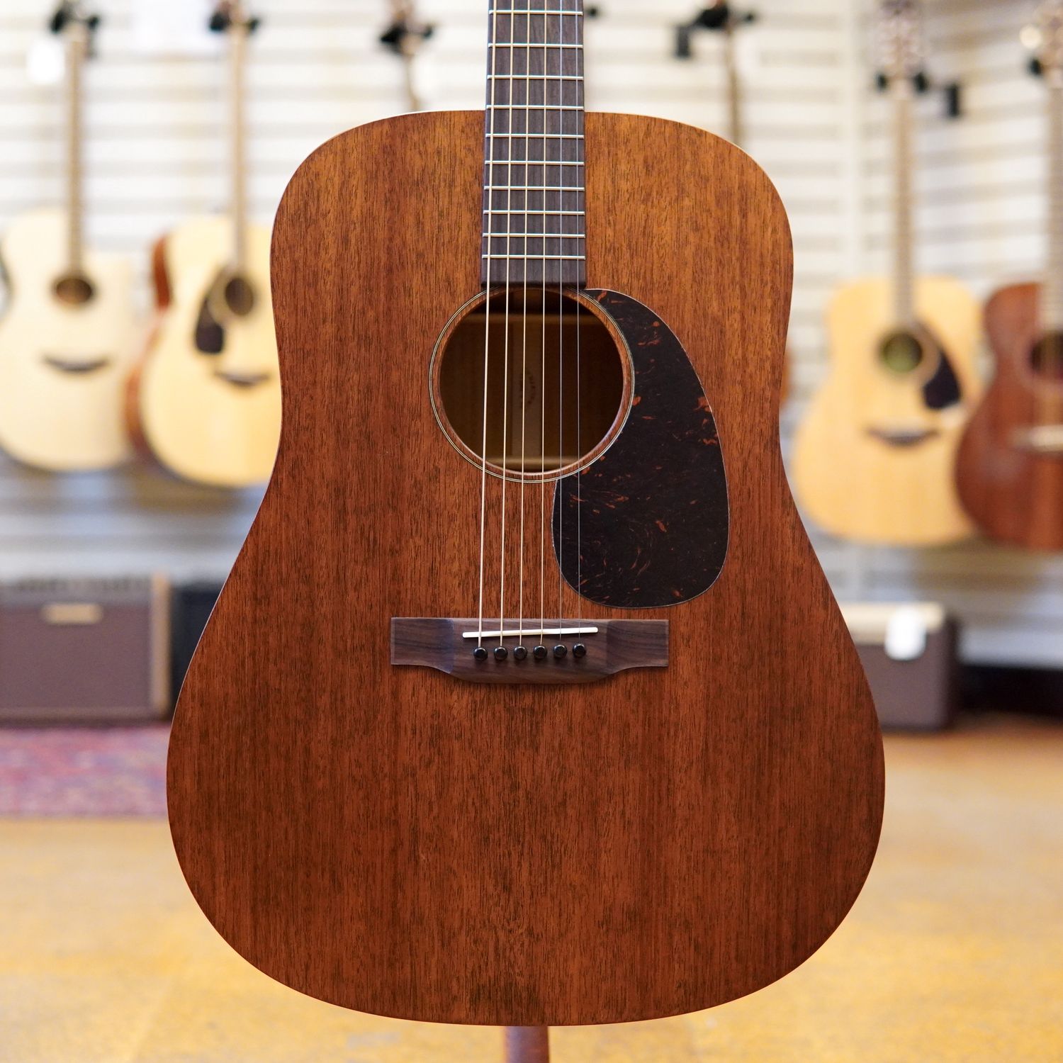 Martin D-15M All-Mahogany Dreadnought Acoustic Guitar w/Soft-Shell Case