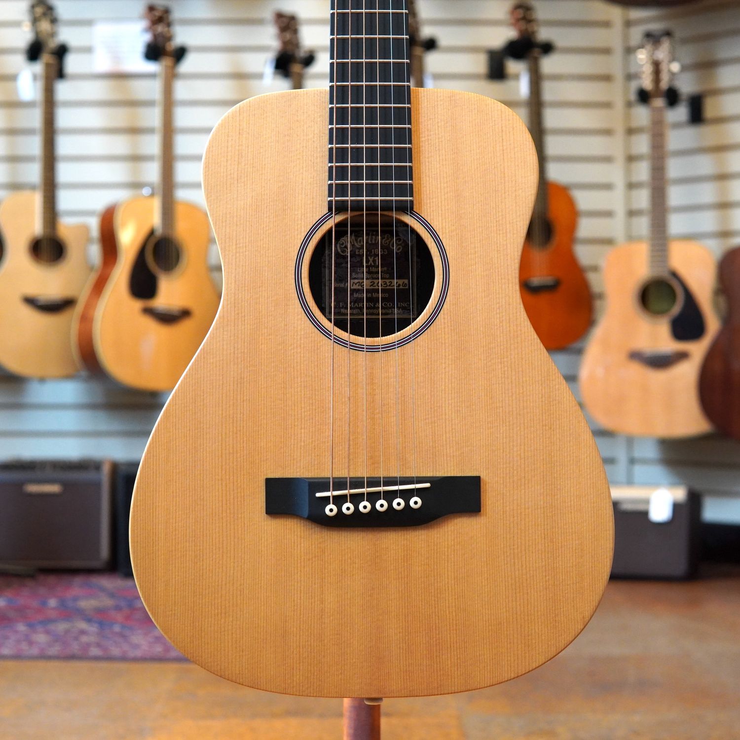 Martin LX-1 Little Martin Acoustic Guitar 2016 w/Padded Gig Bag