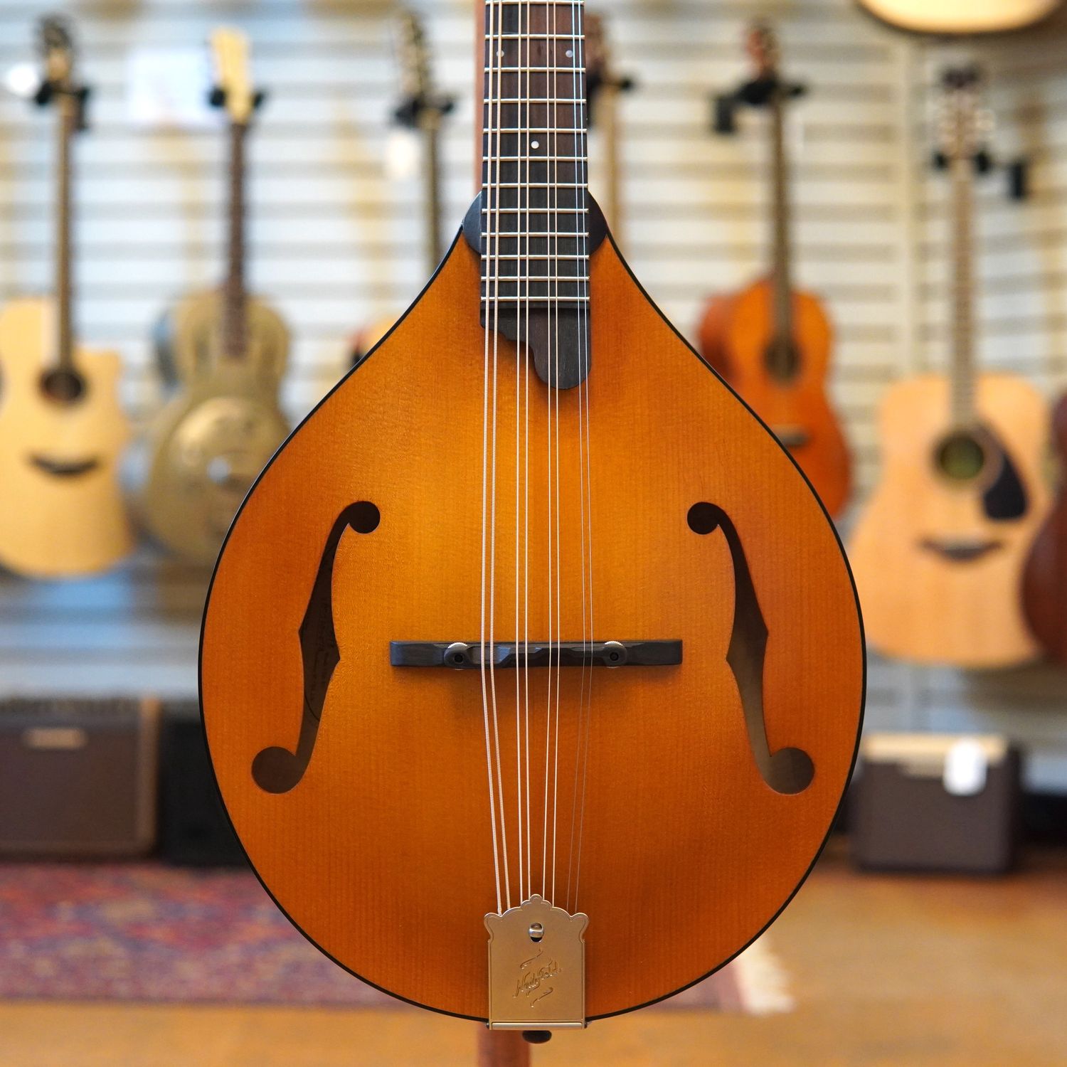 Northfield NFO-AT3 Wavelength Short-Scale Archtop Octave Mandolin Ox Amber w/Padded Gig Bag