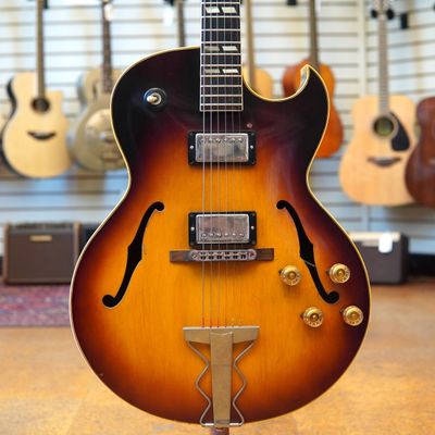 Gibson ES-175 D Hollow Body Electric Guitar 1961 Sunburst w/Gibson Reissue PAF Pickups, Hard Case
