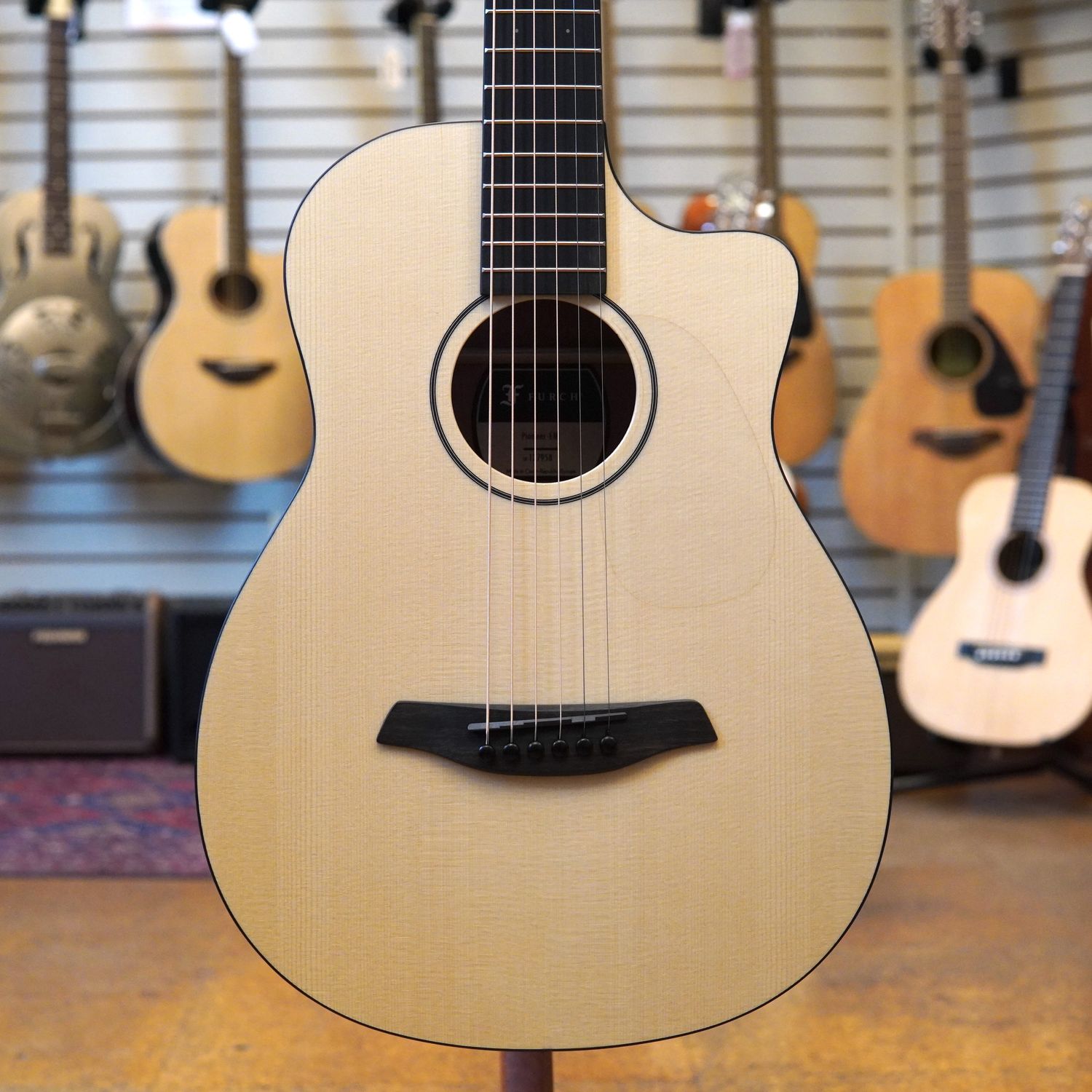Furch Pioneer EM Engelmann Spruce/Mahogany Acoustic Travel Guitar w/Padded Gig Bag