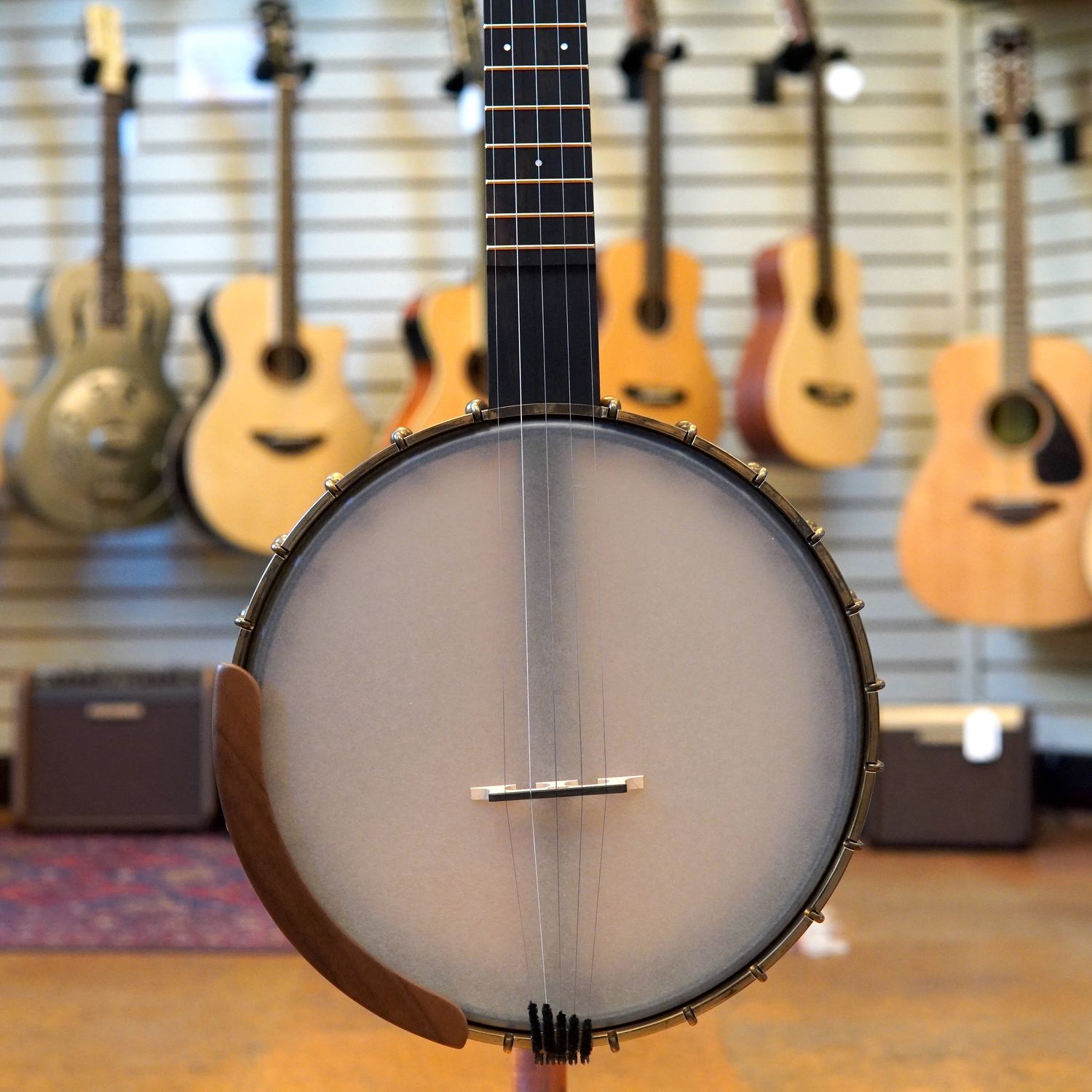 ODE Banjos Magician 11&quot; Open Back Banjo w/Wood Armrest, Padded Gig Bag