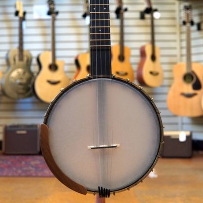 ODE Banjos Magician 11&quot; Open Back Banjo w/Wood Armrest, Padded Gig Bag