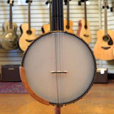ODE Banjos Magician 12" Fretless Open Back Banjo w/Wood Armrest Padded Gig Bag