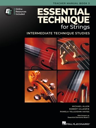 Essential Technique for Strings – Teacher Manual 3 with Online Resources