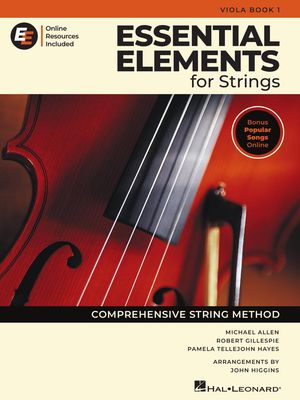 Essential Elements for Strings – Viola Book 1 with Online Resources