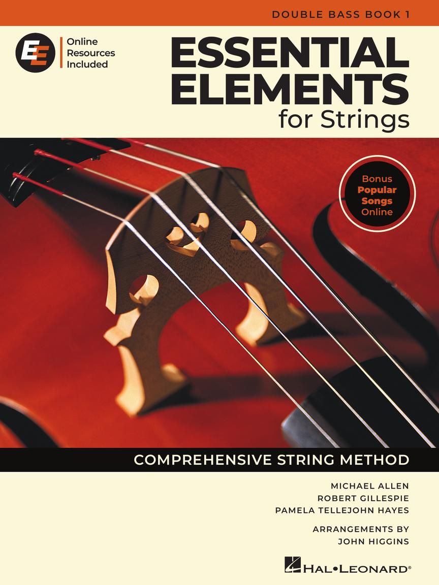 Essential Elements for Strings – Double Bass Book 1 with Online Resources