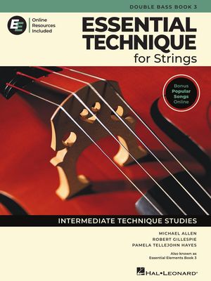 Essential Technique for Strings – Double Bass Book 3 with Online Resources