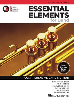 Essential Elements for Band – Bb Trumpet Book 2 with EEi