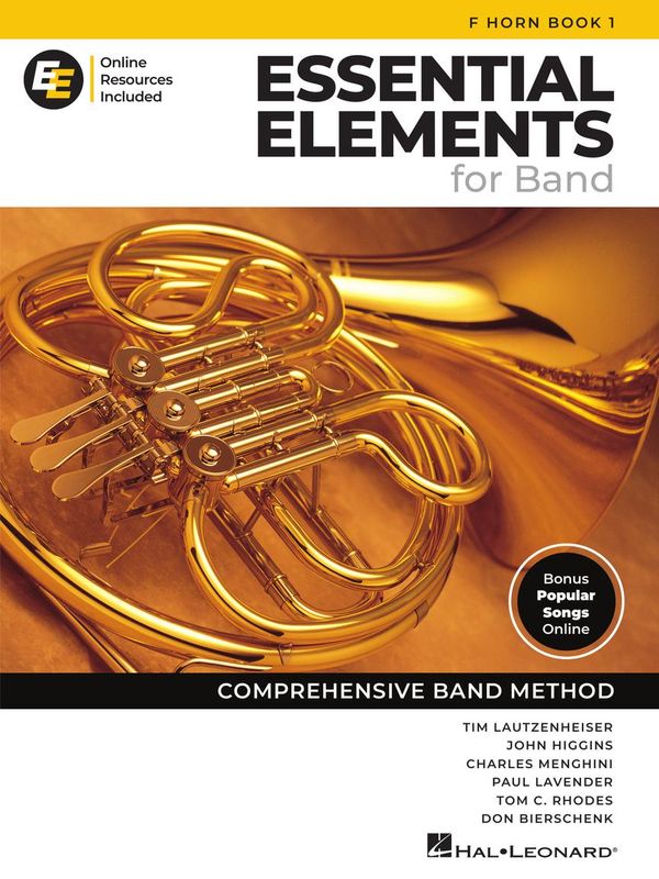 Essential Elements for Band – F Horn Book 1 with Online Resources