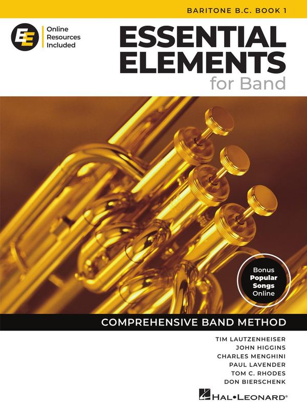 Essential Elements for Band – Baritone B.C. Book 1 with Online Resources