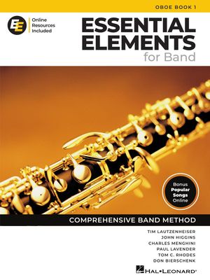 Essential Elements for Band – Oboe Book 1 with Online Resources