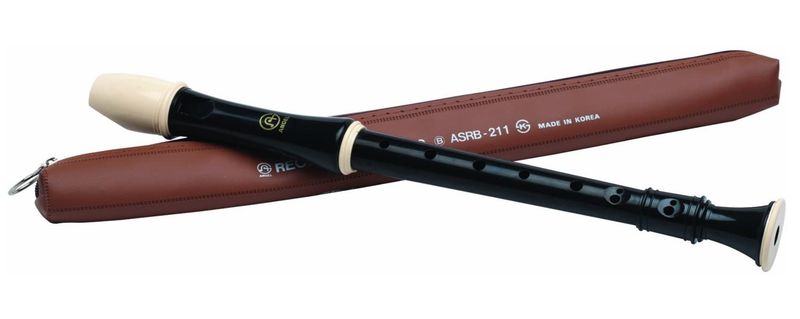Angel 3-Piece Soprano Recorder, Plastic
