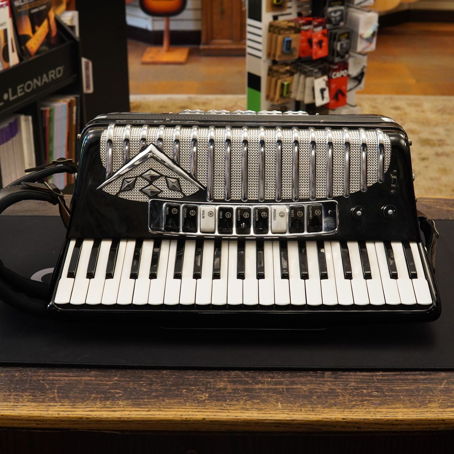 USED Crown Electric Accordion