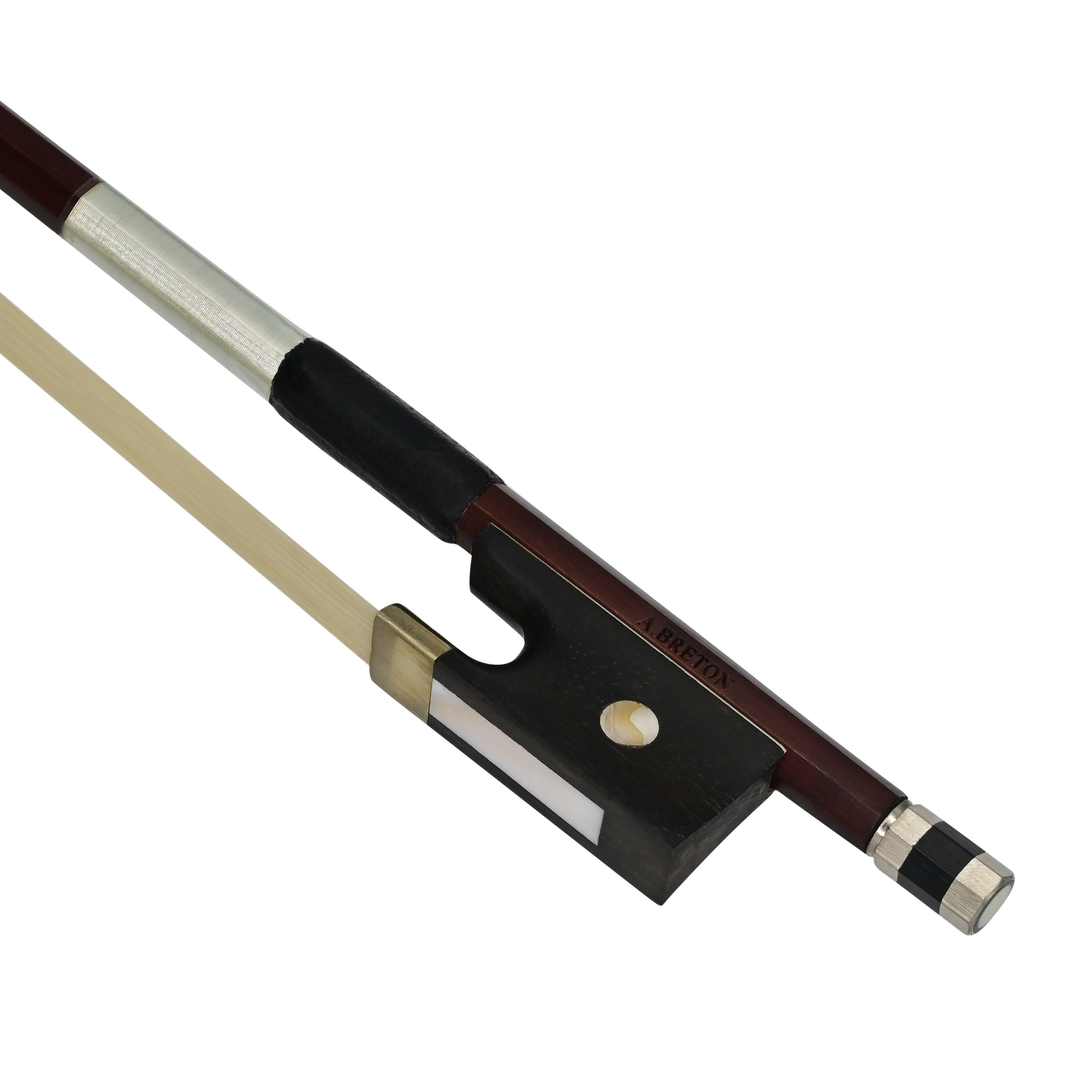 Anton Breton AB-113 Brazilwood Student Violin Bow - 4/4 Size
