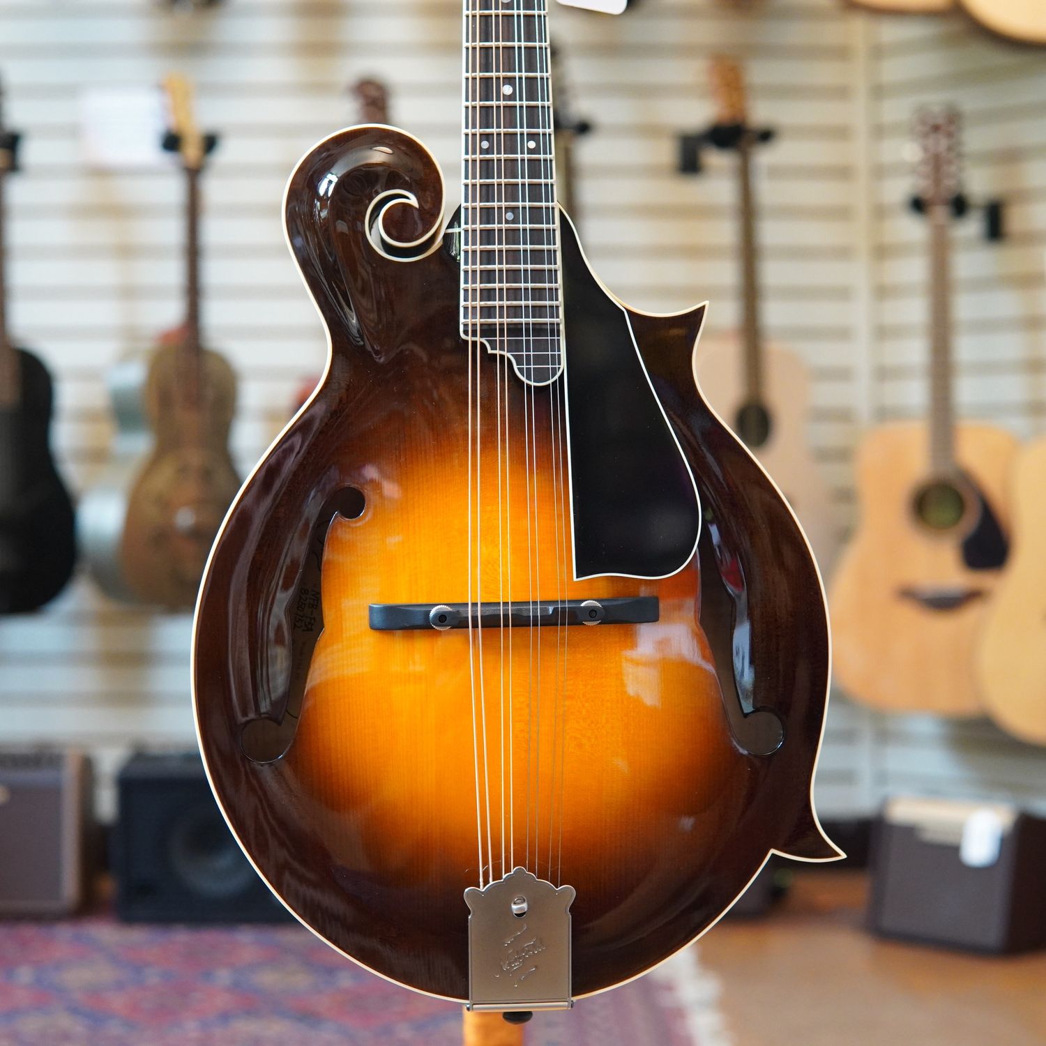 Northfield &quot;Big Mon&quot; Adirondack Red Spruce/Figured Maple F-Style Mandolin Sunburst w/Hard Case