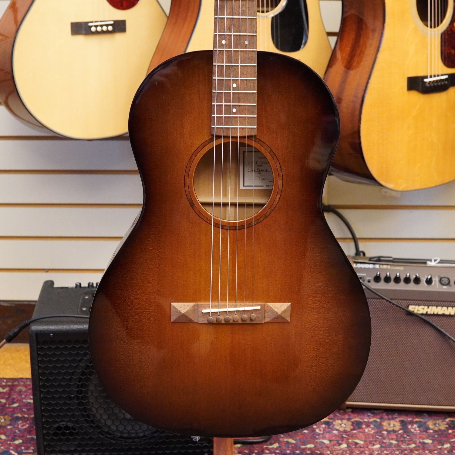 USED Bedell ES-P-SK/MP Acoustic Guitar w/ OHSC