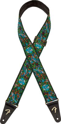 Fender Mosaic Jacquard Strap, Green