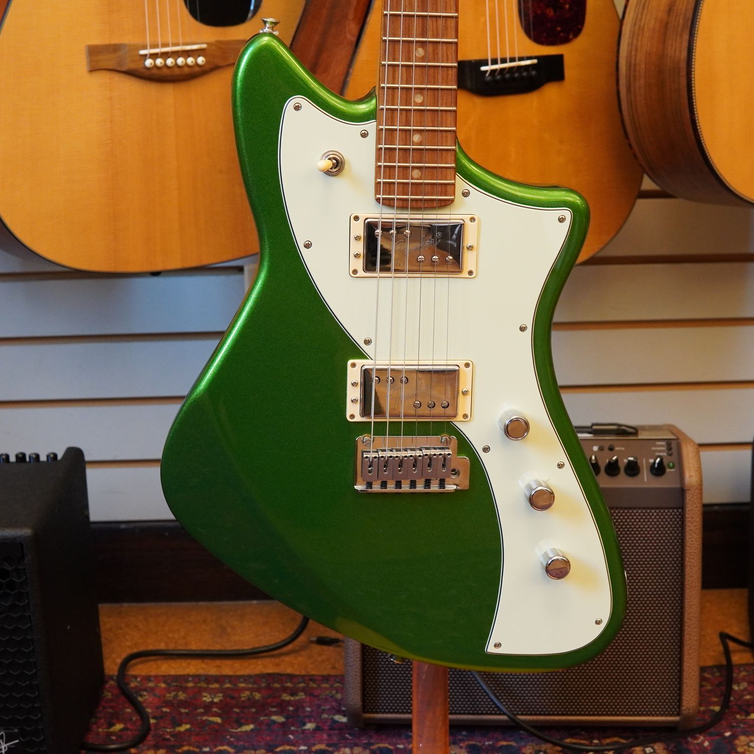 USED 2020&#39;s Fender Player Plus Meteora Cosmic Jade
