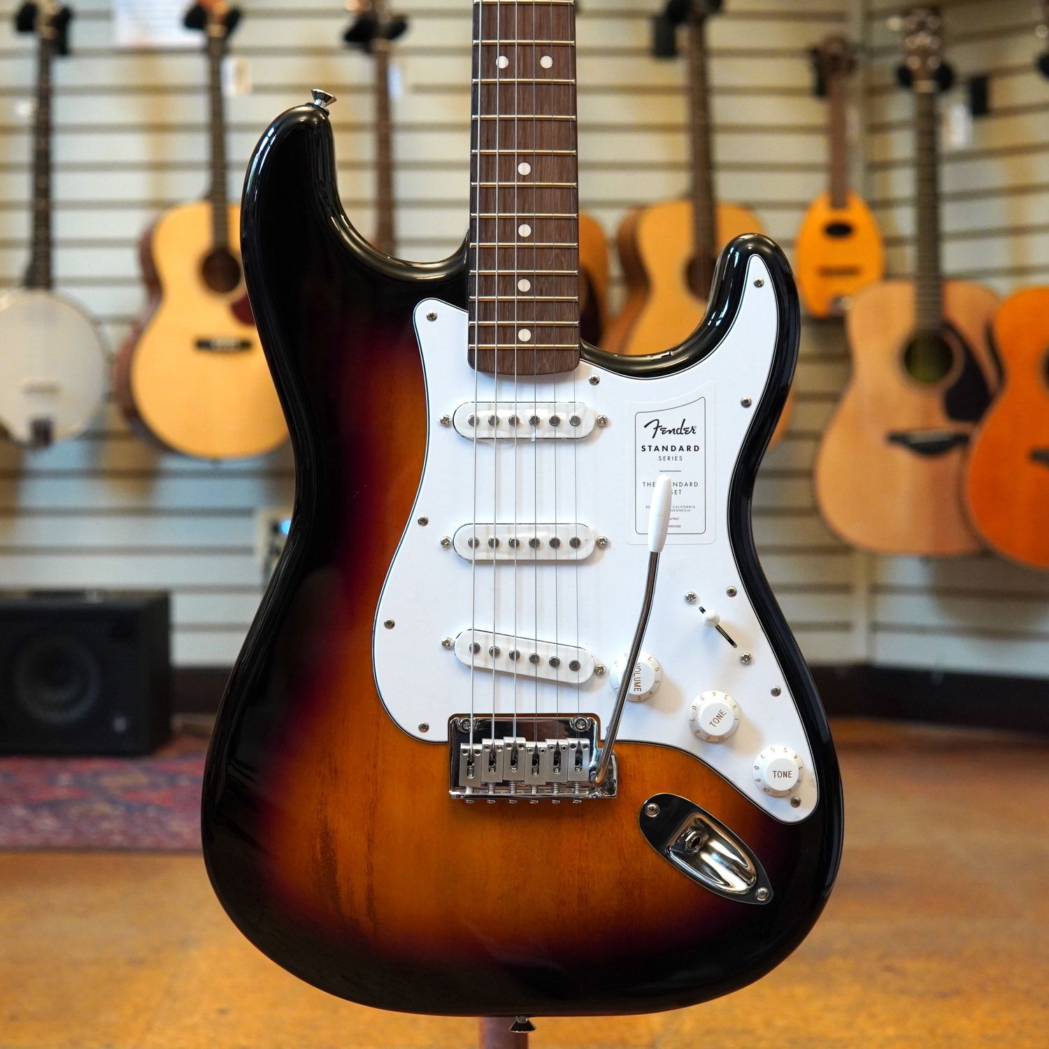 Fender Standard Stratocaster Electric Guitar 3-Color Sunburst