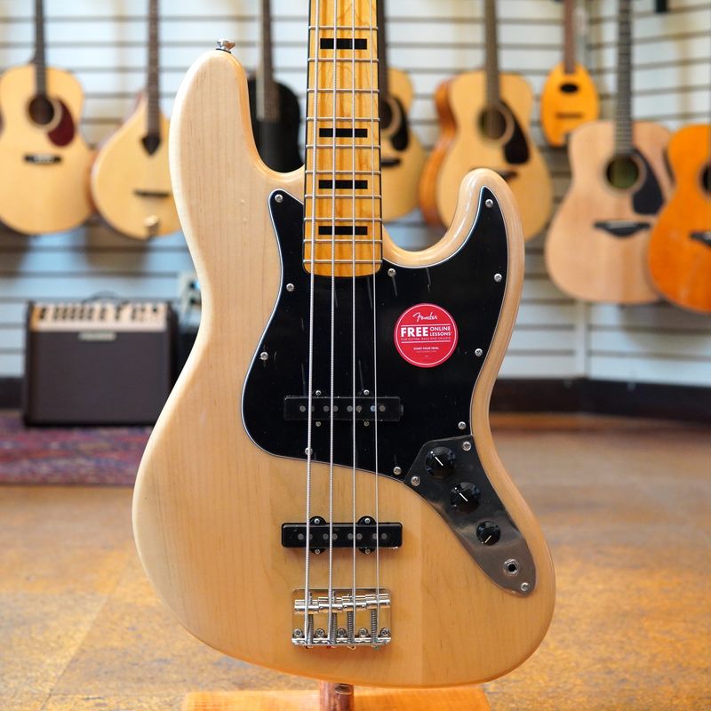 Squier Classic Vibe &#39;70s Jazz Bass Natural