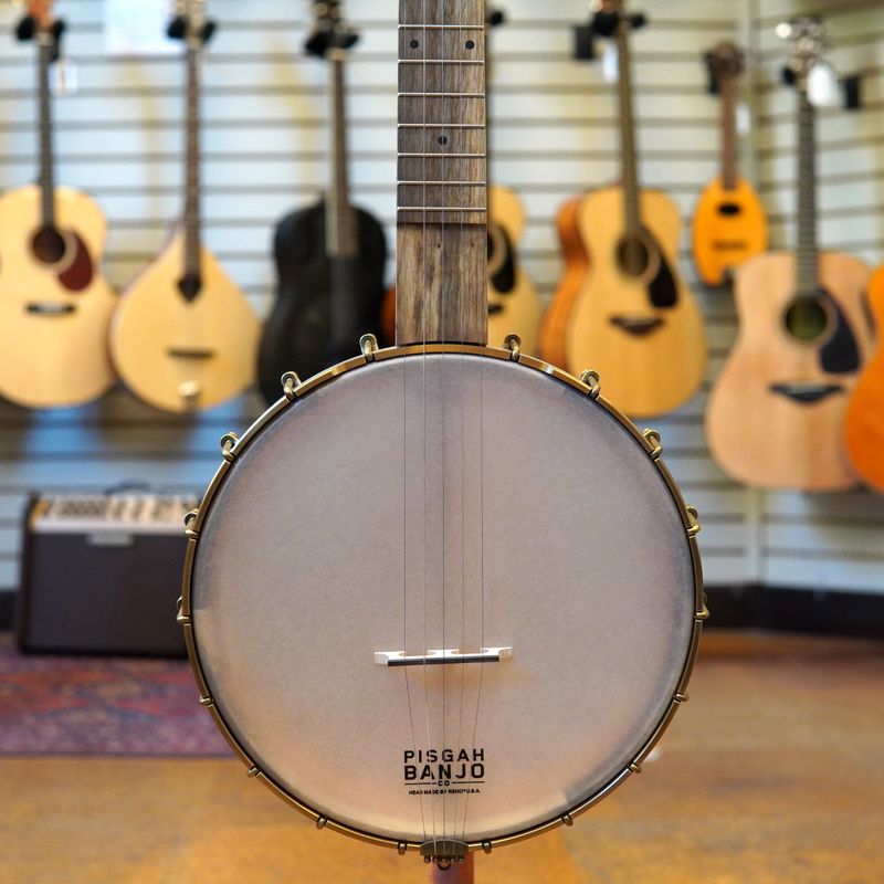 Pisgah Possum 11&quot; Short-scale Open Back Banjo Cherry w/Padded Gig Bag