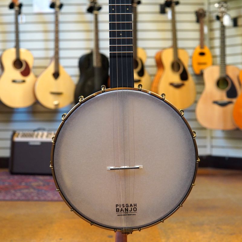 Pisgah Roscoe 12&quot; Open Back Banjo Walnut w/Padded Gig Bag