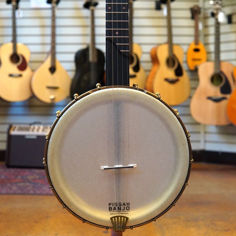 Pisgah Rambler Special 12&quot; Open Back Banjo Short Scale Walnut w/Brass Rim Padded Gig Bag