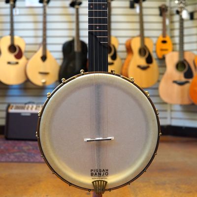 Pisgah Rambler Special 12&quot; Open Back Banjo Short Scale Walnut w/Brass Rim Padded Gig Bag