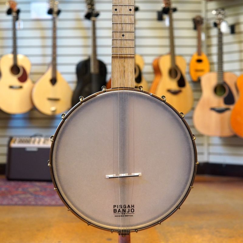 Pisgah Appalachian 12&quot; Standard Scale Open Back Banjo Walnut w/Padded Gig Bag