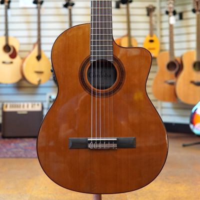 Cordoba C5-CE Nylon String Acoustic-Electric Guitar 2024 Cedar
