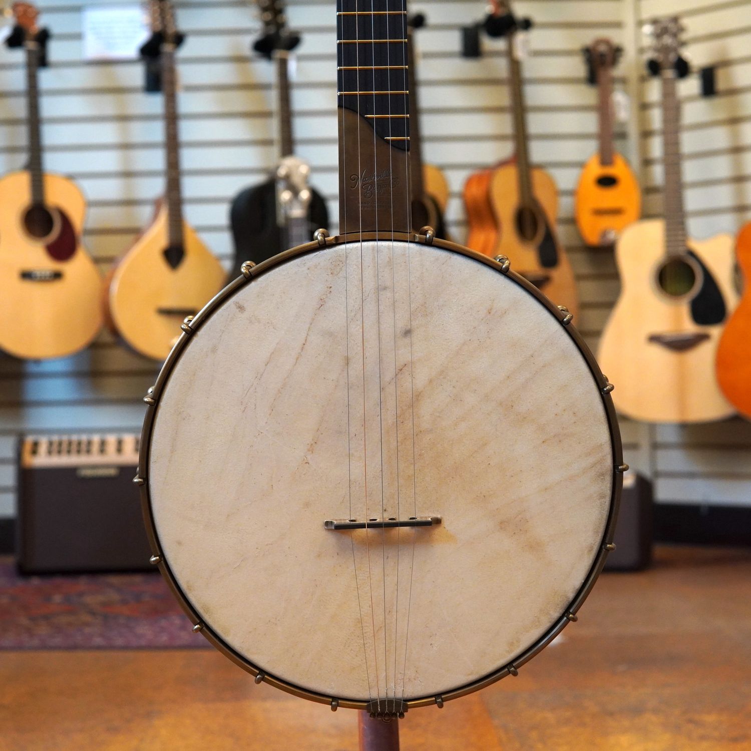 Nashville Banjo Company Cumberland 12&quot; Open Back Banjo 2024 w/Padded Gig Bag, Materials