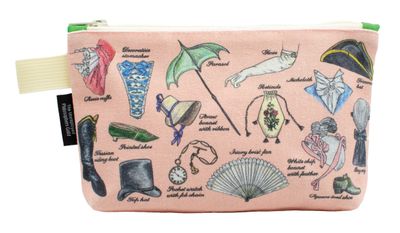 Georgian Fashion Zipper Bag 5&quot;x9&quot; Zipper Bag