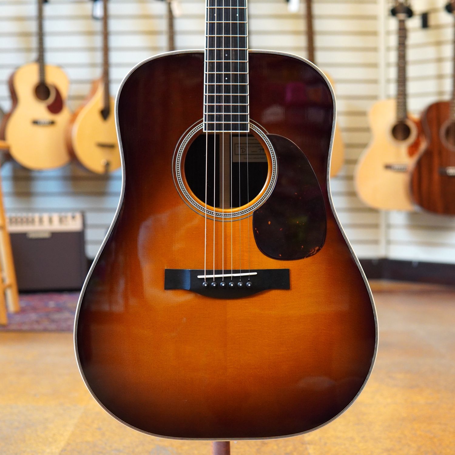 Santa Cruz Limited Fretboard Summit 2025 D Model Sitka Spruce/Indian Rosewood Dreadnought Acoustic Guitar Sunburst w/Hard Case