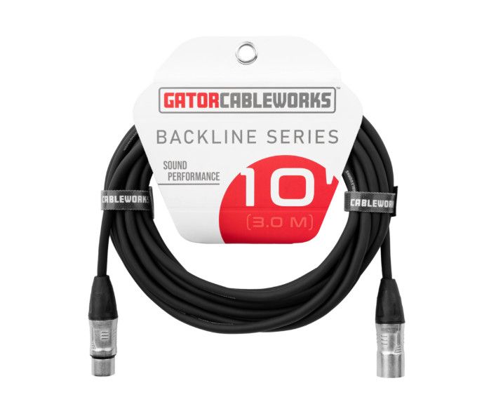 Gator Cableworks 10&#39; XLR Cable