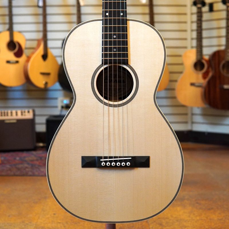 Cirrus C-Parlour Custom Koa Parlor Acoustic Guitar w/Hard Case