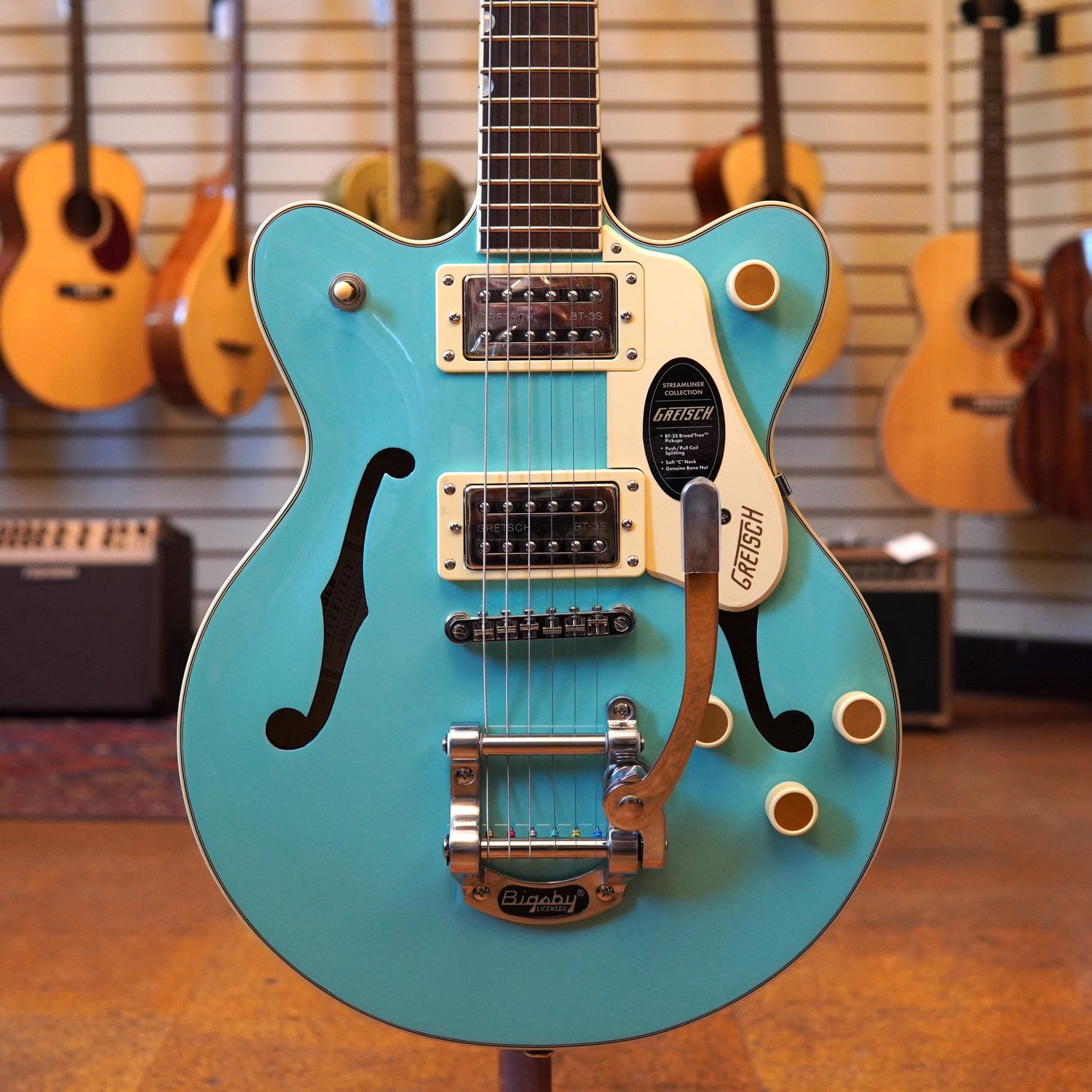 Gretsch G2655T Streamliner Center Block Jr. Double-Cut Electric Guitar Tropico