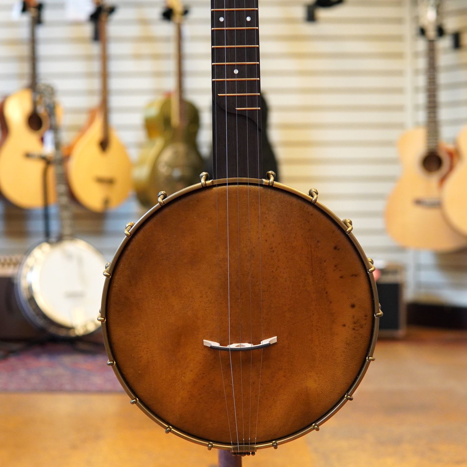 Rickard Dobson Model 11&quot; Open Back Banjo Early 2020s w/Original Hard Case