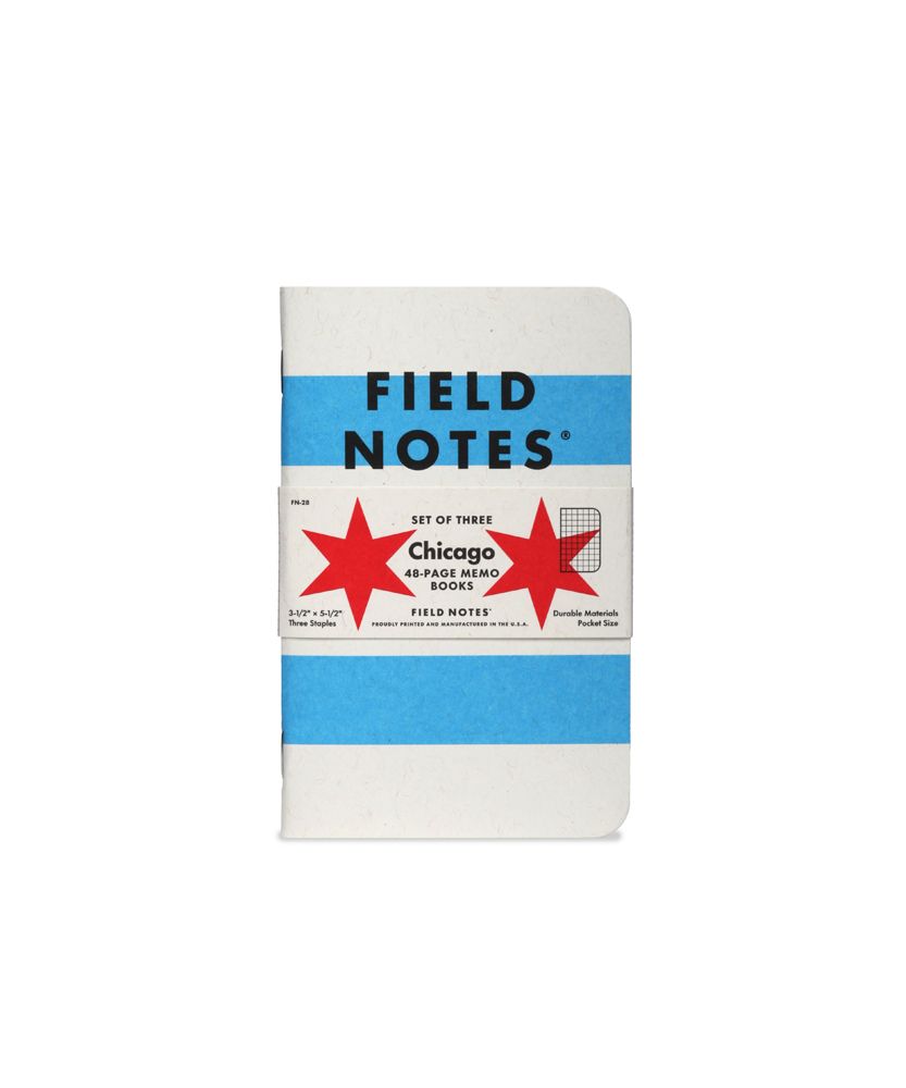 Field Notes 3-Pack - Chicago Edition Memo Book