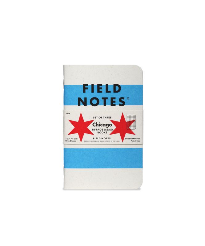 Field Notes 3-Pack - Chicago Edition Memo Book