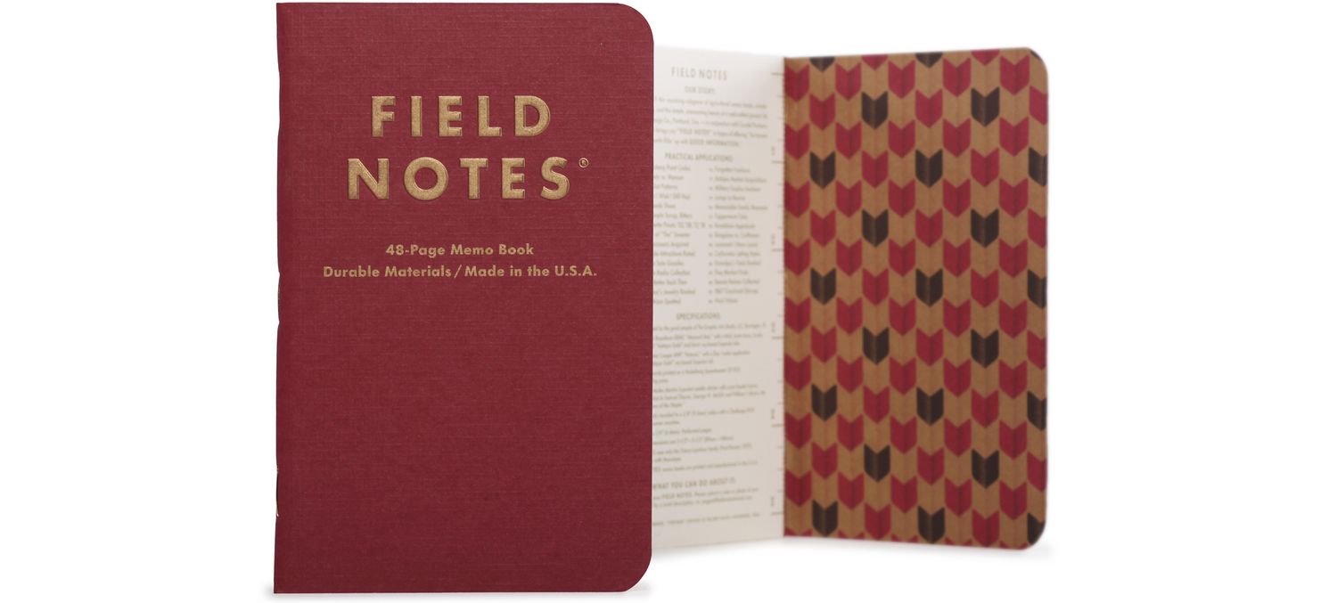 Field Notes 3-Pack - Vintage 3-Pack Memo Book