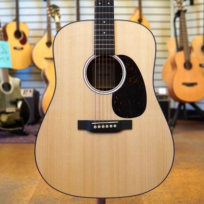 Martin D-10E Road Series Sitka Spruce/Sapele Dreadnought Acoustic-Electric Guitar w/Padded Gig Bag